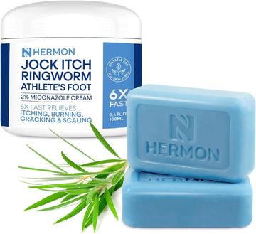 Jock Itch Antifungal Treatment: Cream & Soap