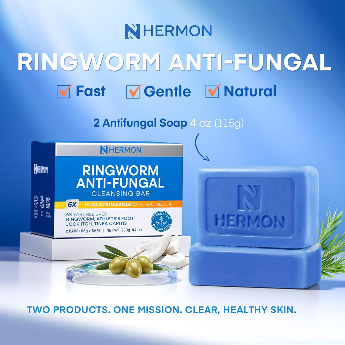 Hermon Powerful Ringworm Antifungal Soap