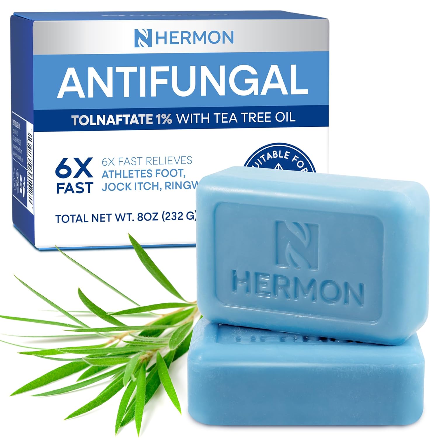 Antifungal Soap with Tea Tree Oil