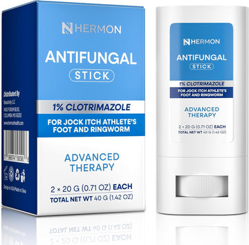 Hermon Antifungal Jock Itch Stick: Antifungal for Jock Itch, Athlete’s Foot and Ringworm